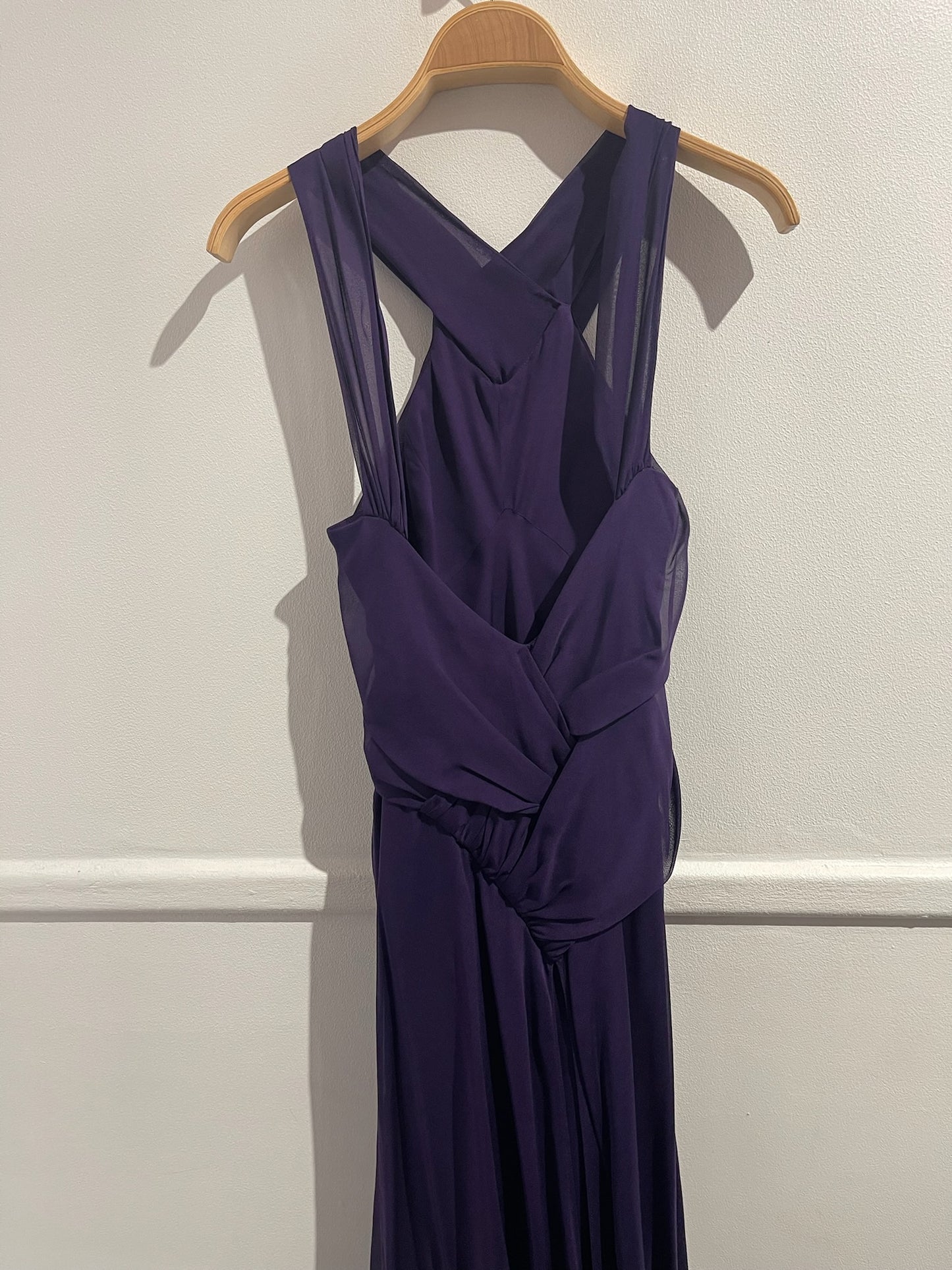 Robe Diane Von Furstenberg violette T.36