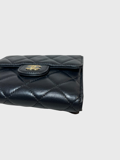 Portefeuille Chanel noir Timeless