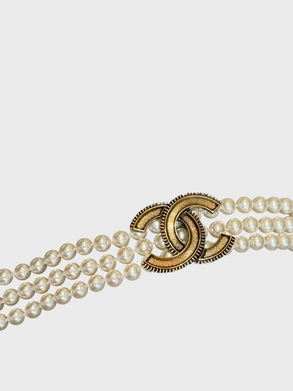 Ceinture Chanel Perles
