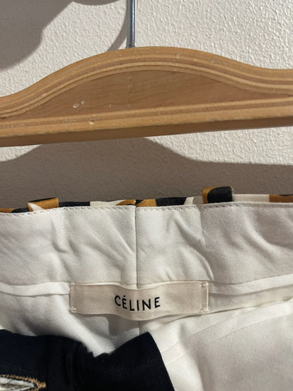 Pantalon Celine imprimé T.38 NEUF