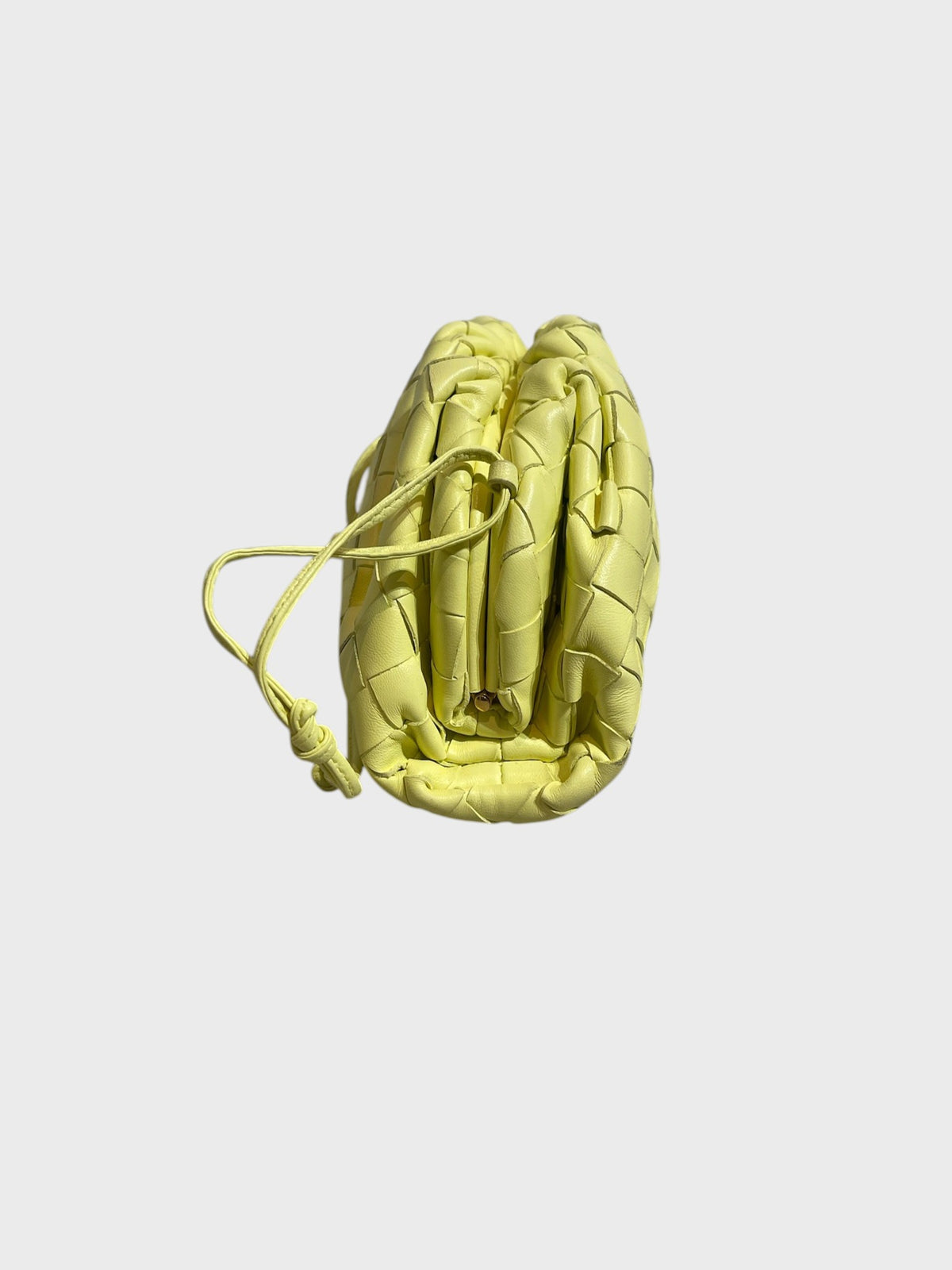 Sac Bottega Veneta Mini Pouch Jaune