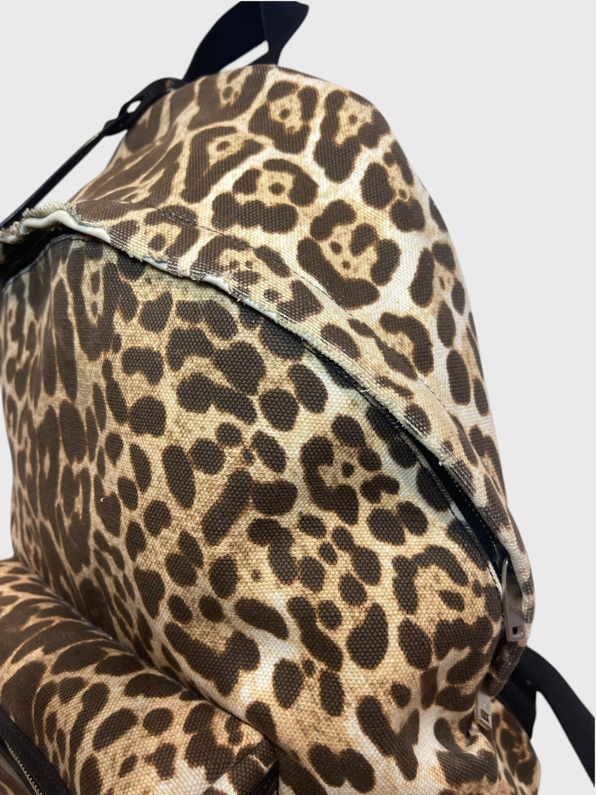 Sac à dos Saint Laurent leopard
