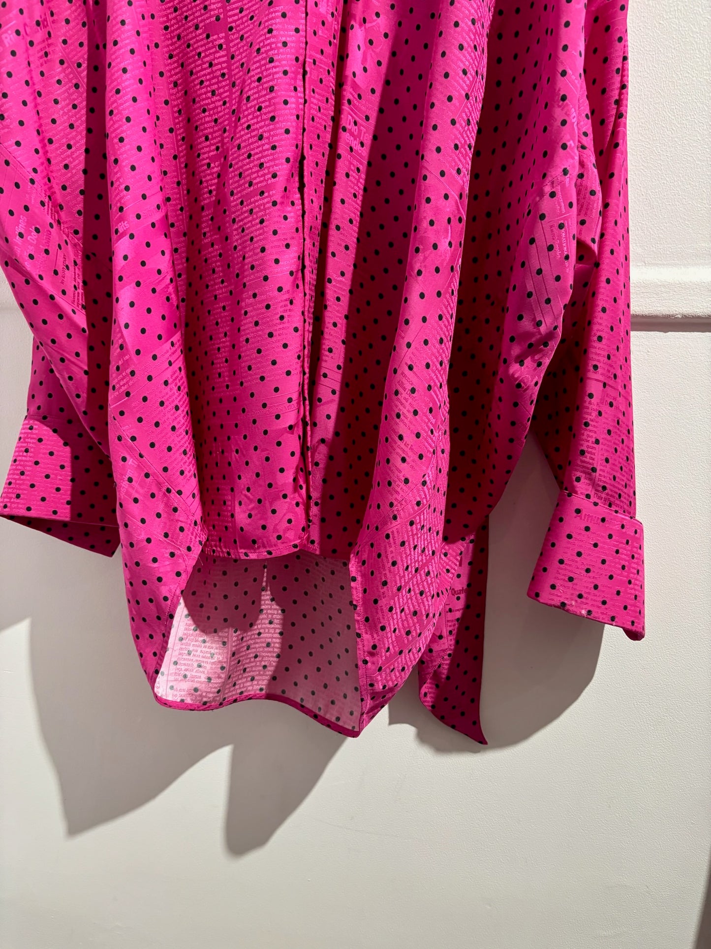 Robe Balenciaga fushia T.34