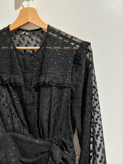 Robe Isabel Marant noire T.34