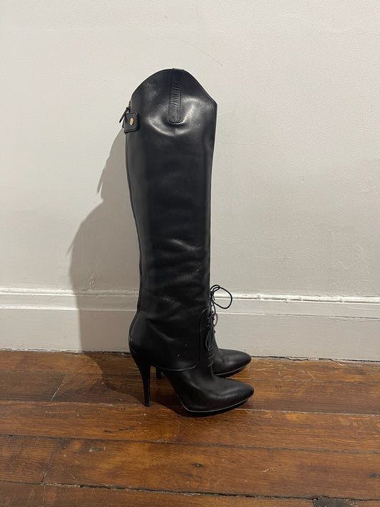 Bottes Gucci noires T.40