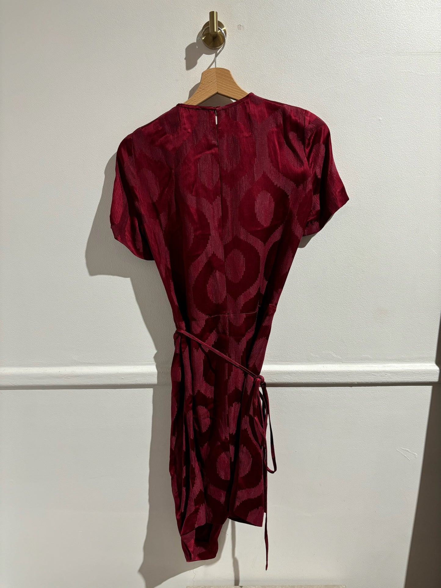 Robe Isabel Marant bordeaux T.34