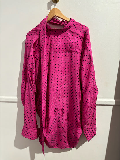 Robe Balenciaga fushia T.34