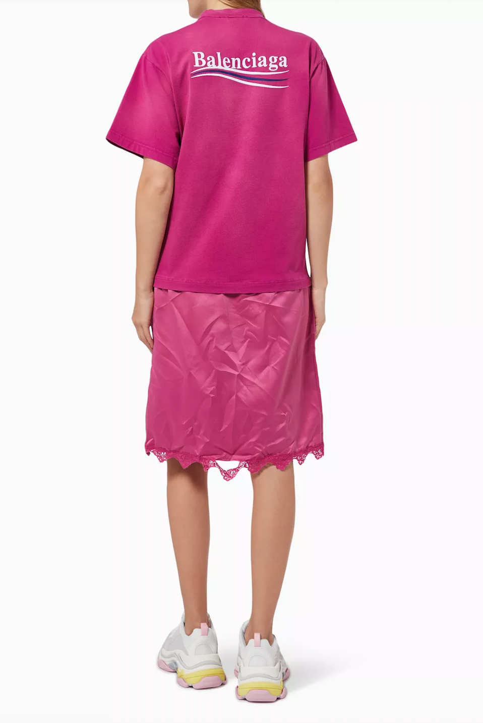 Robe Balenciaga fushia T.S NEUVE
