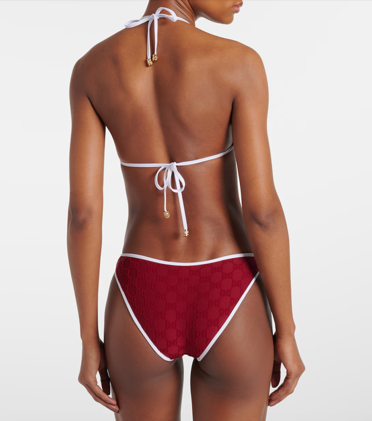 Maillot de bain Gucci rouge T.XS