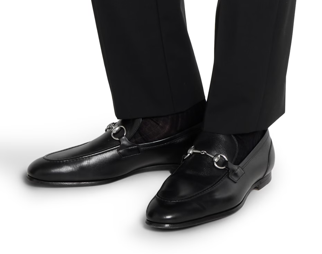 Mocassins Gucci noirs T.40,5