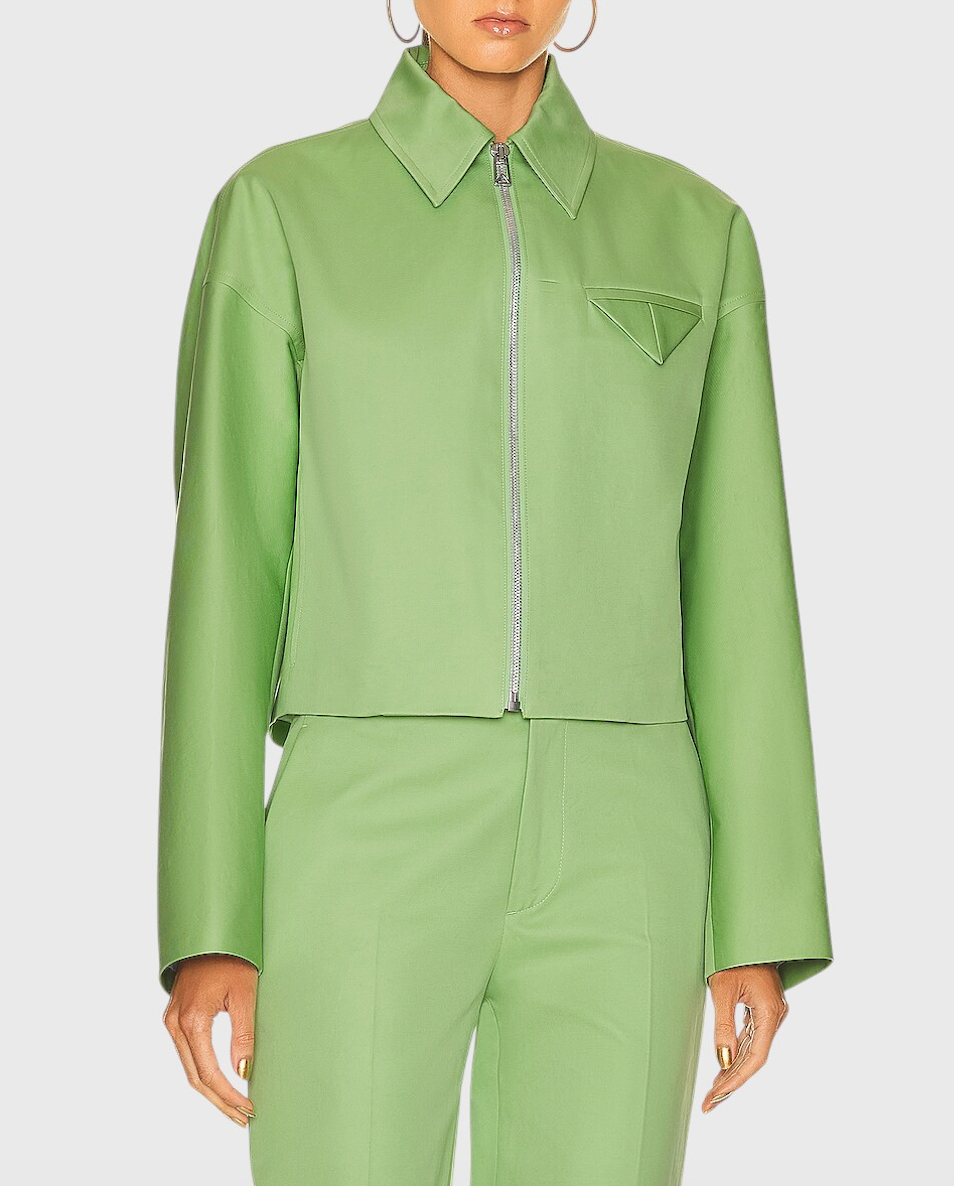 Veste Bottega Veneta verte T.38