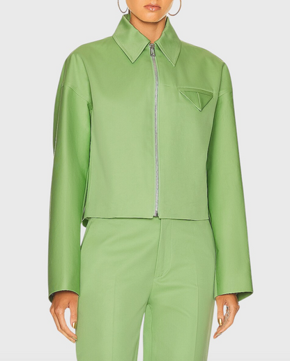 Veste Bottega Veneta verte T.38