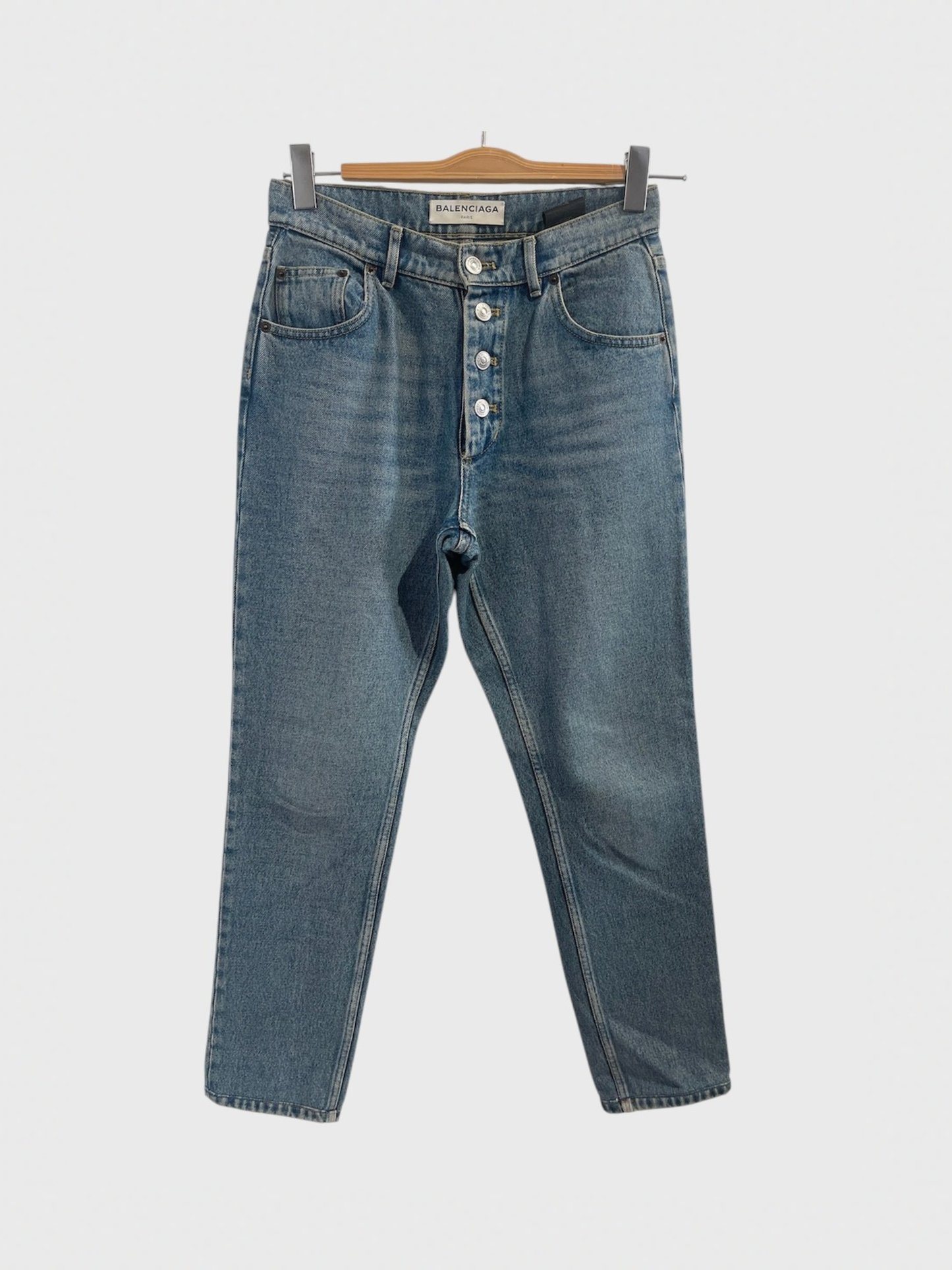 Jeans Balenciaga bleu T.38