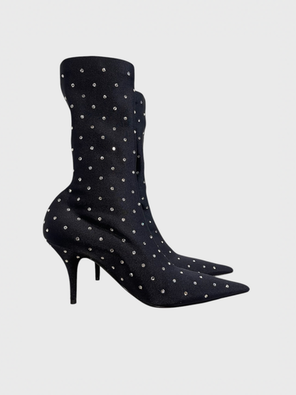 Bottines Balenciaga noires T.37