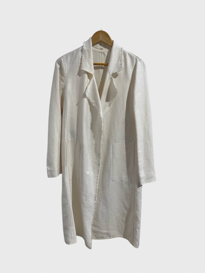 Veste Lanvin blanc cassé T.38