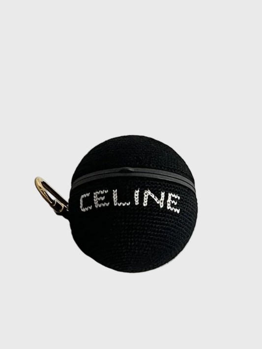 Etui AirPods Celine noir