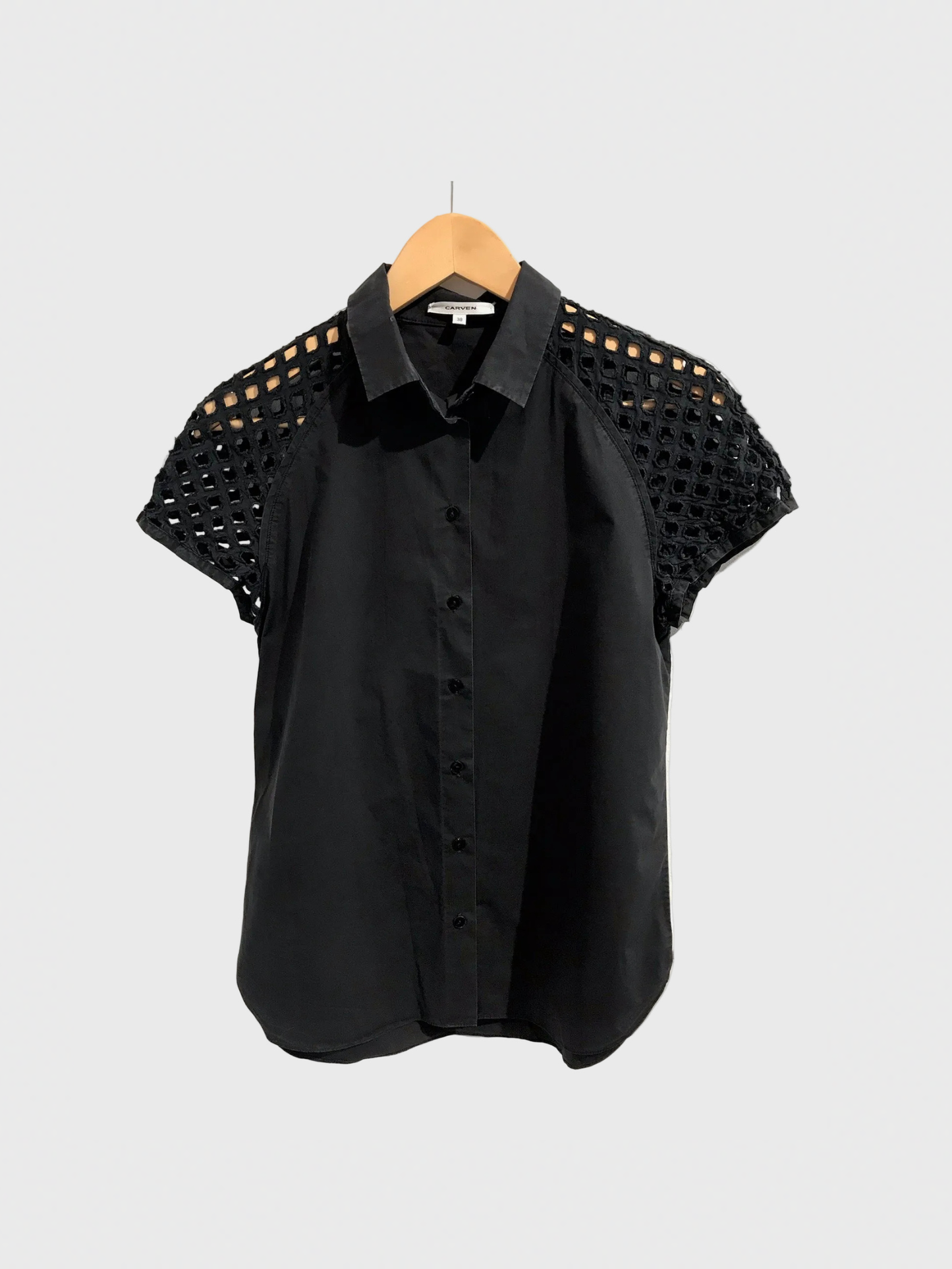 Chemise Carven noire T.38
