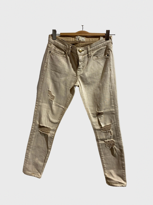 Jeans Current Elliot beige T.27