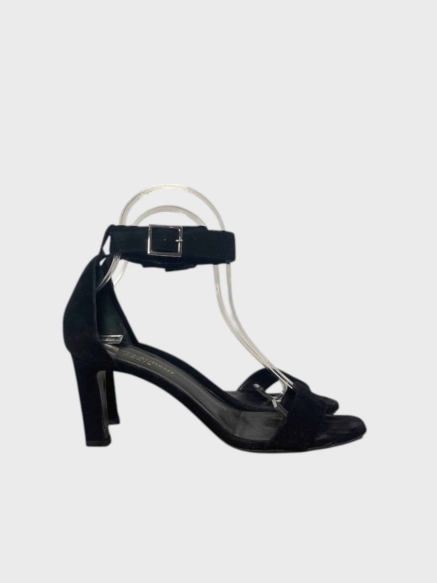 Sandales Saint Laurent noires T.36,5