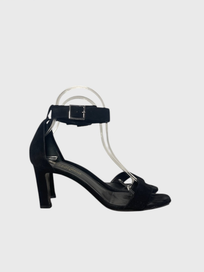 Sandales Saint Laurent noires T.36,5