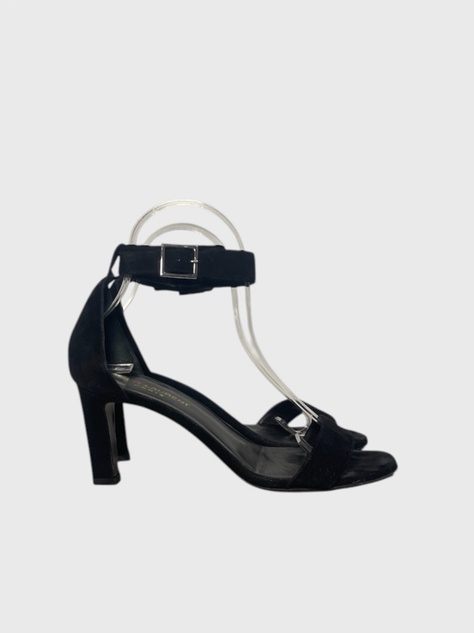 Sandales Saint Laurent noires T.36,5