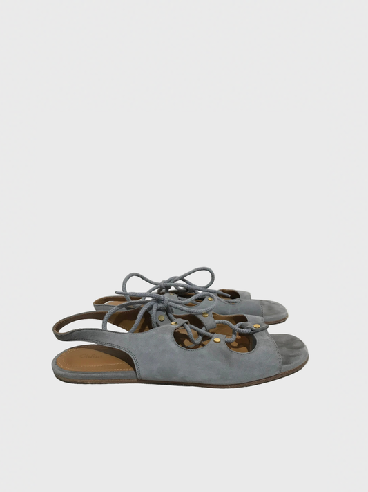 Sandales Chloé grises T.36,5