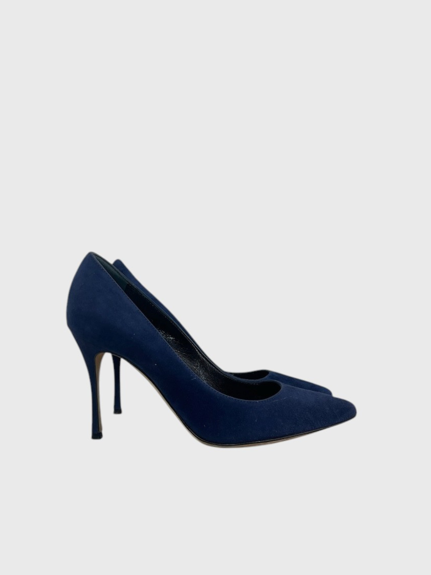Escarpins Sergio Rossi bleus T.36