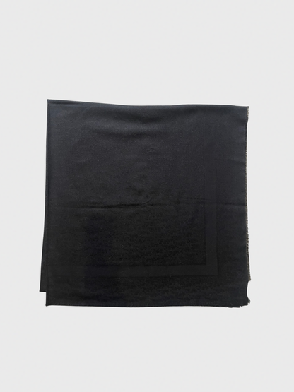 Châle Dior Oblique noir