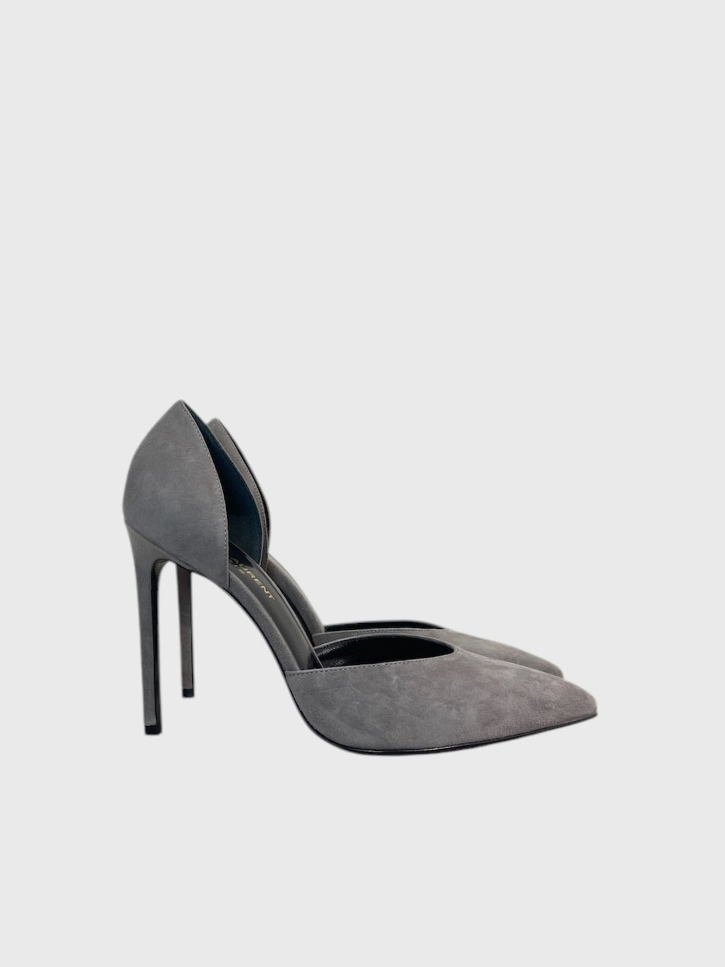 Escarpins Saint Laurent gris T.36,5