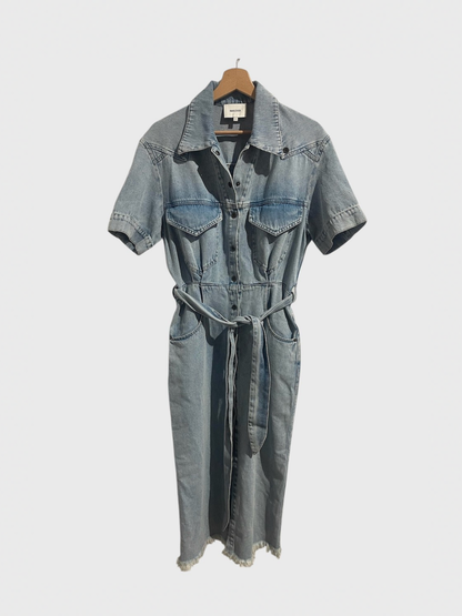 Robe Nanushka en jeans T.S