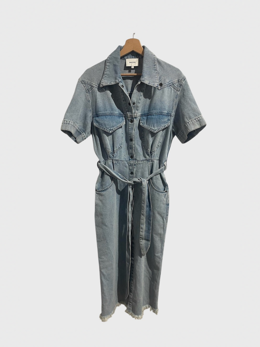Robe Nanushka en jeans T.S