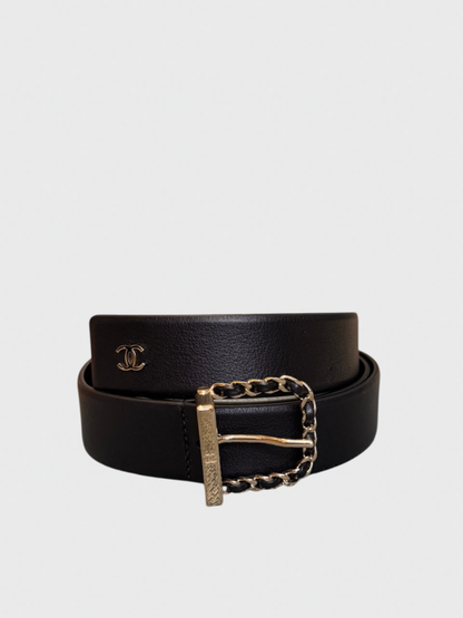 Ceinture Chanel Noir