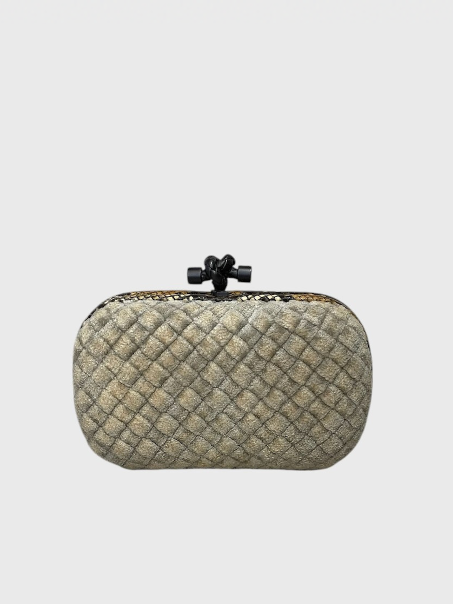 Minaudière Bottega Veneta beige