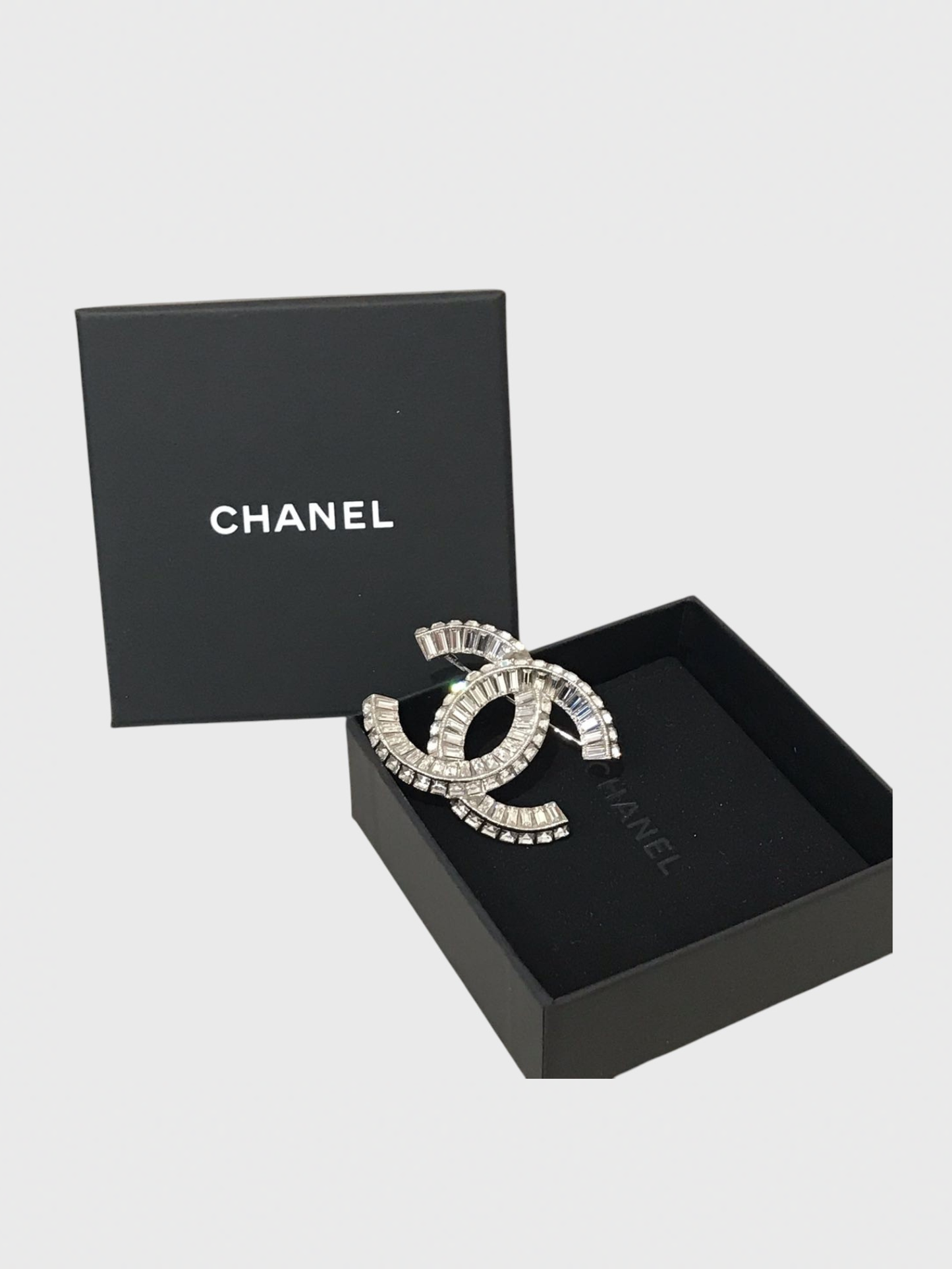 Broche Chanel argent