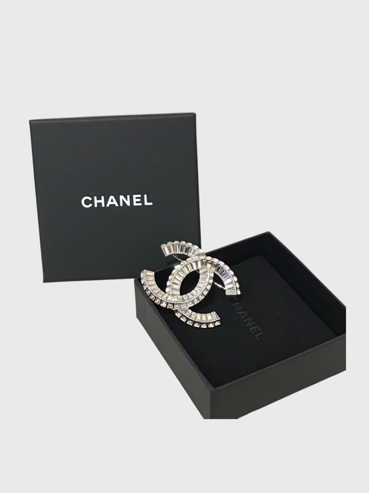 Broche Chanel argent
