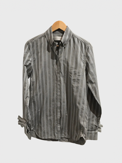 Chemise Victoria Beckham grise T.36