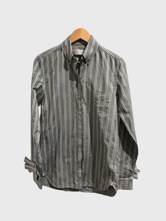Chemise Victoria Beckham grise T.36
