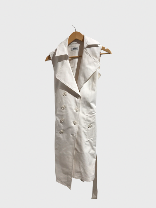 Robe Moschino blanche T.34