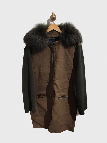 Manteau Lanvin kaki