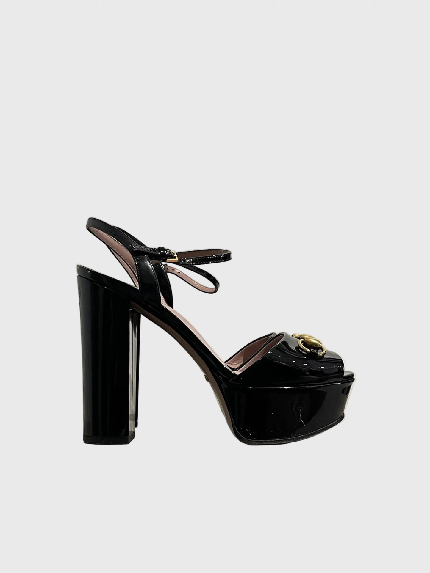 Sandales Gucci noires T 37,5