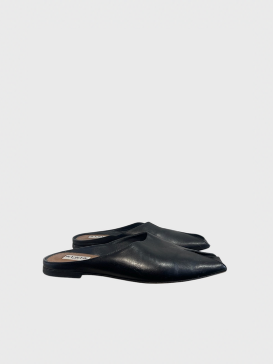Mules Alaia Spike noires T.38