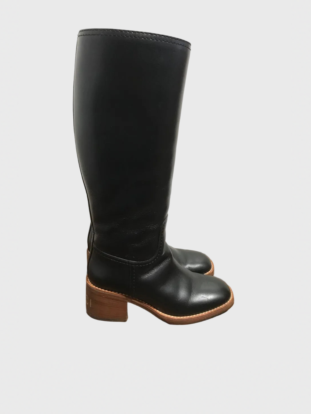 Bottes Gucci noires T.38,5