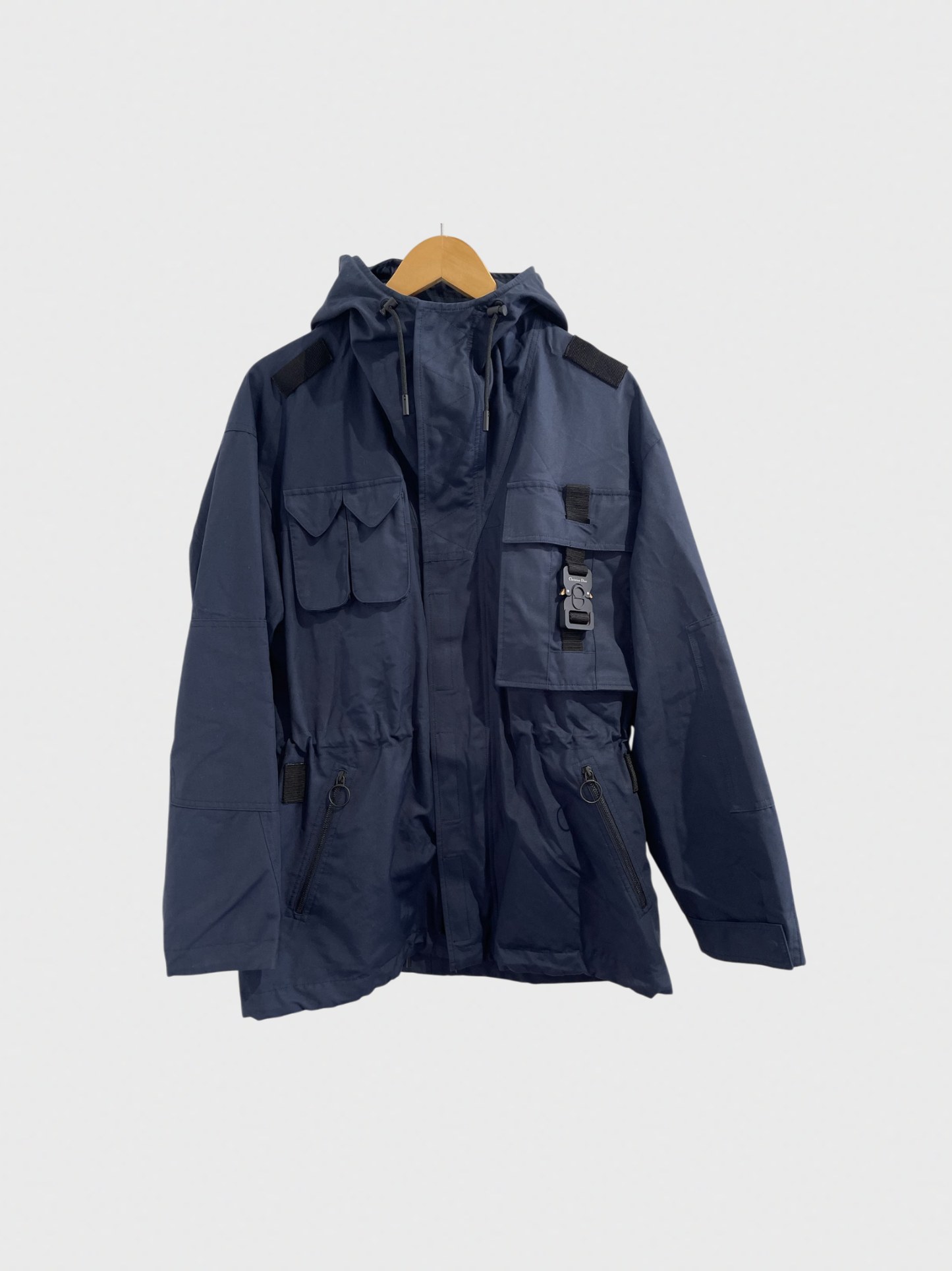 Parka Dior bleu marine T.46
