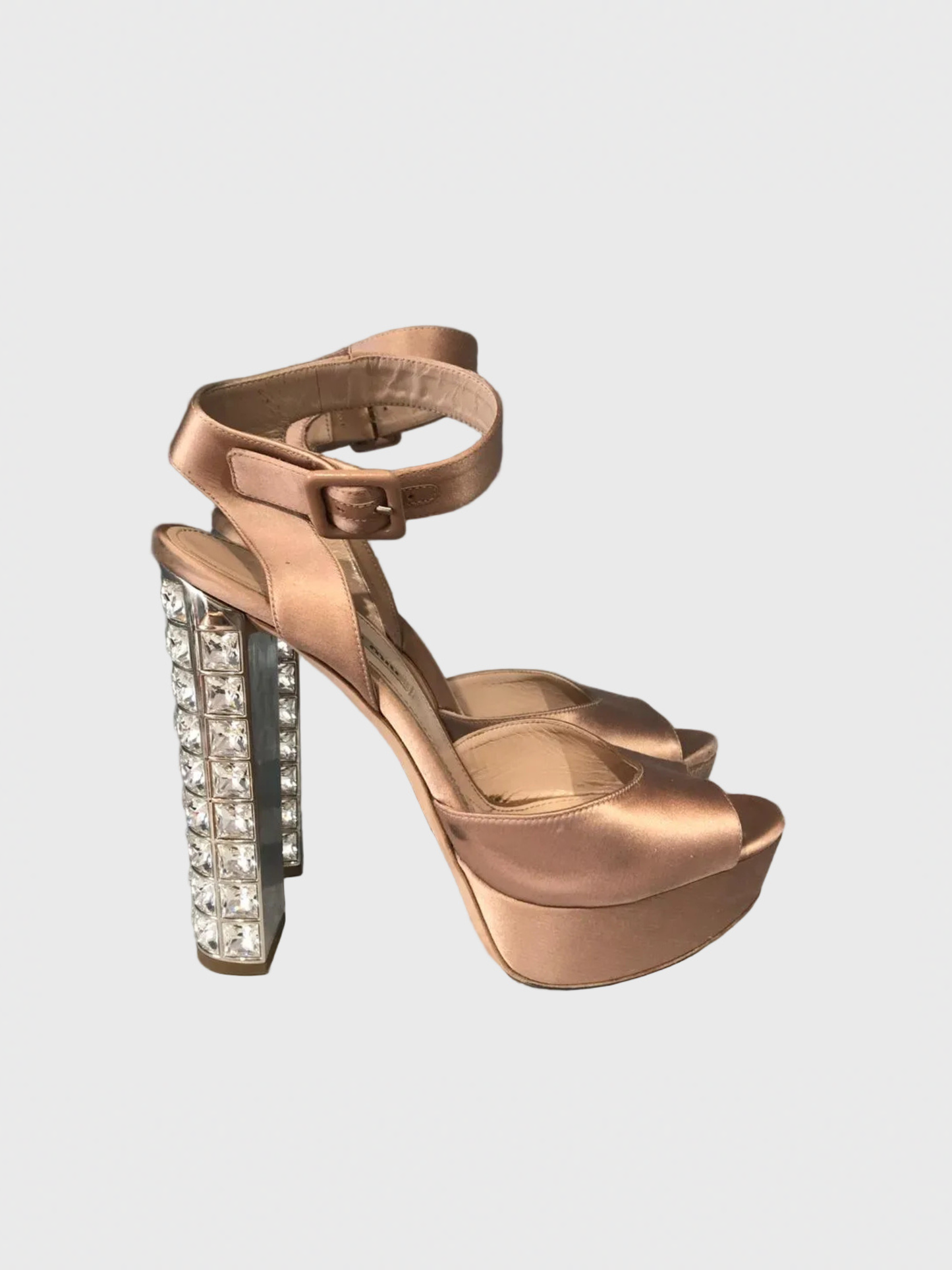Sandales Miu Miu nude T.39