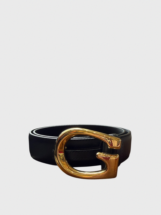 Ceinture Gucci noire T.75