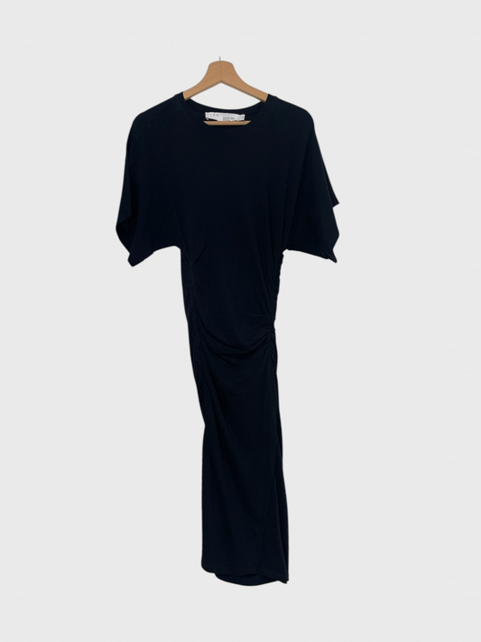 Robe Iro bleu marine T.M