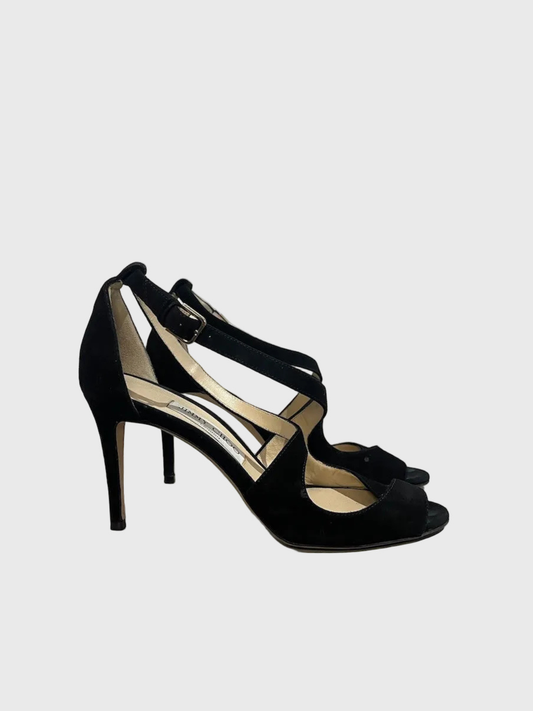 Sandales Jimmy Choo noires T.38