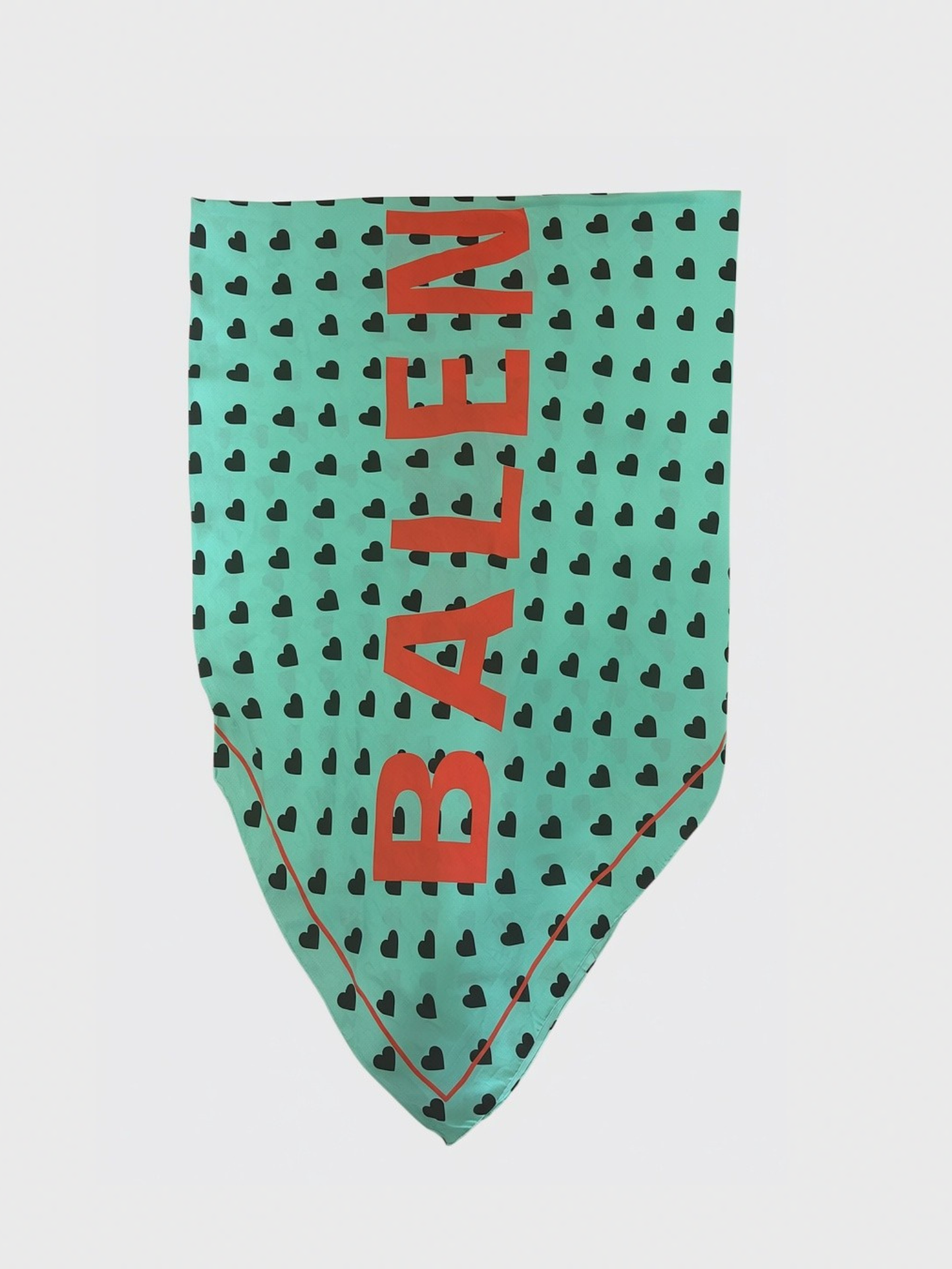 Foulard Balenciaga vert