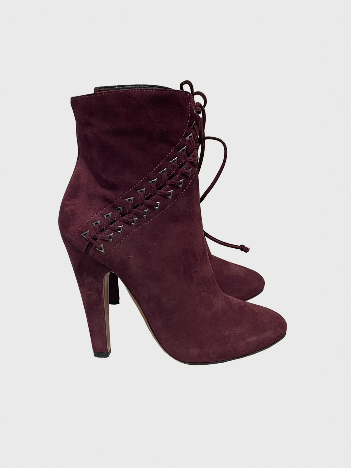 Boots Alaia bordeaux T.38,5