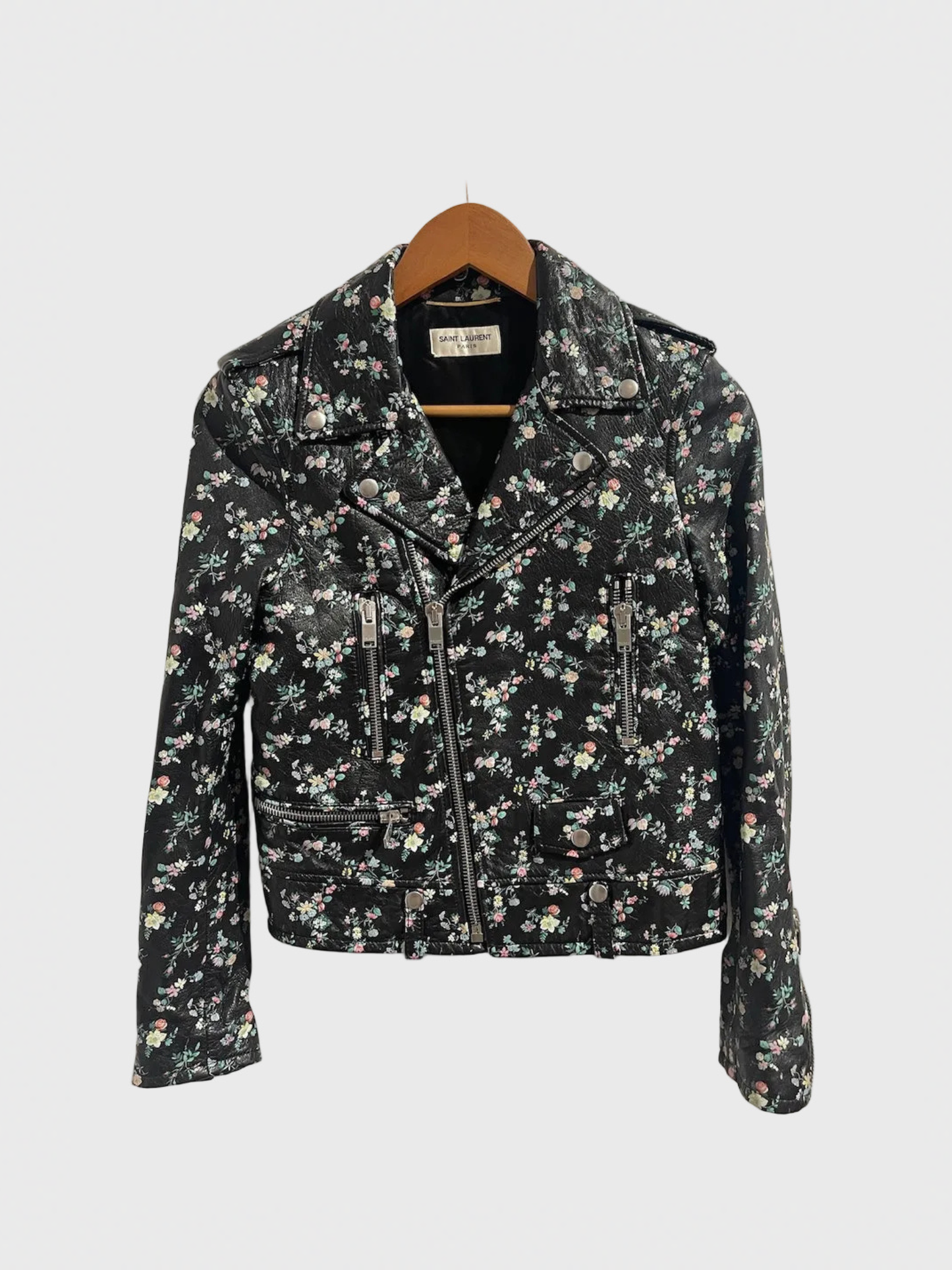 Perfecto Saint Laurent fleurs T.36